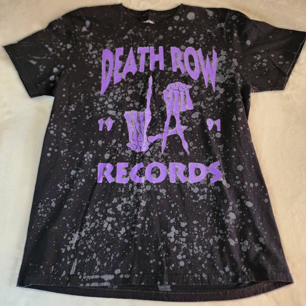 Death Row Records 1991 Graphic Tshirt Size Large